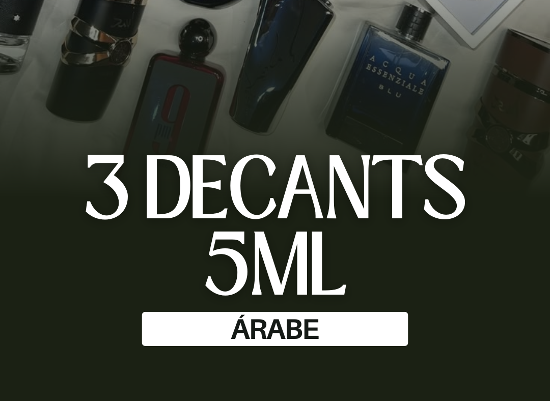 Pack Árabe 3 decants x 5 ml
