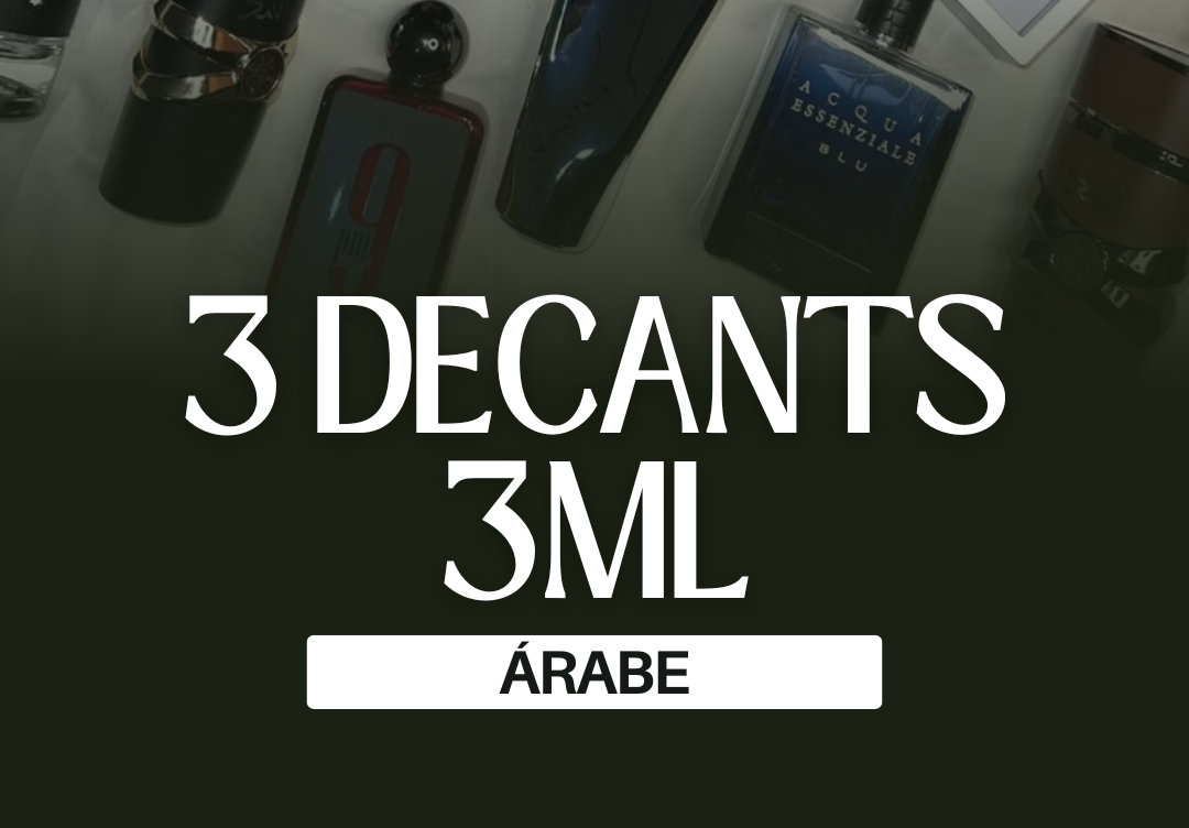 Pack Árabe 3 decants x 3 ml