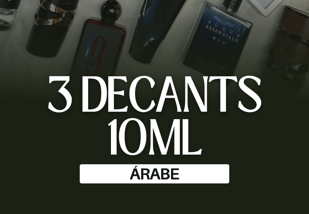 Pack Árabe de 3 decants x 10 ml
